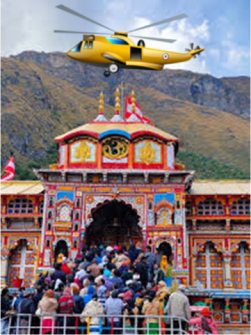 Book Badrinath Yatra By Helicopter