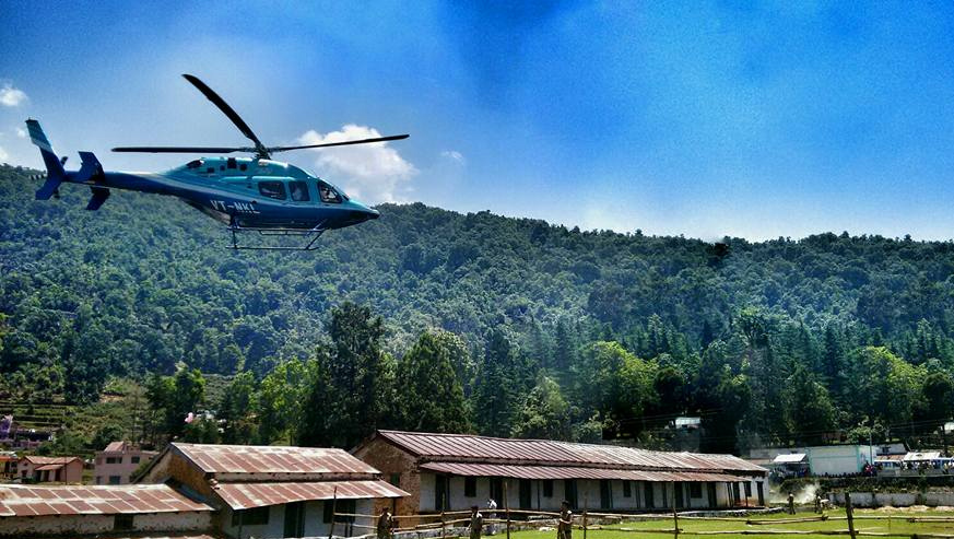 Cahr Dham fixed Departure Helicopter yatra Pic