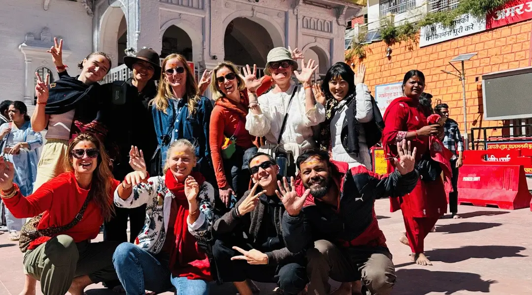 Chardham Package successfully Compeleted their chardham helicopter Tour reflects On Clients faces in the image
